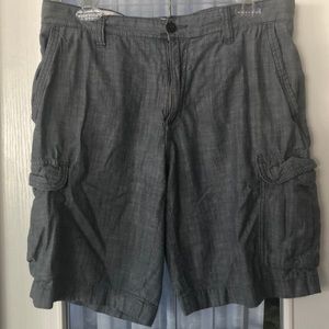 Tommy Hilfiger Grey Cargo Shorts